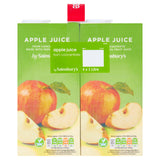 Sainsbury's Pure Apple Juice 4x1L All long life juice Sainsburys   