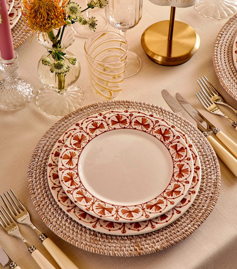 Maison Margaux Seville plates 22cm, imported from the UK