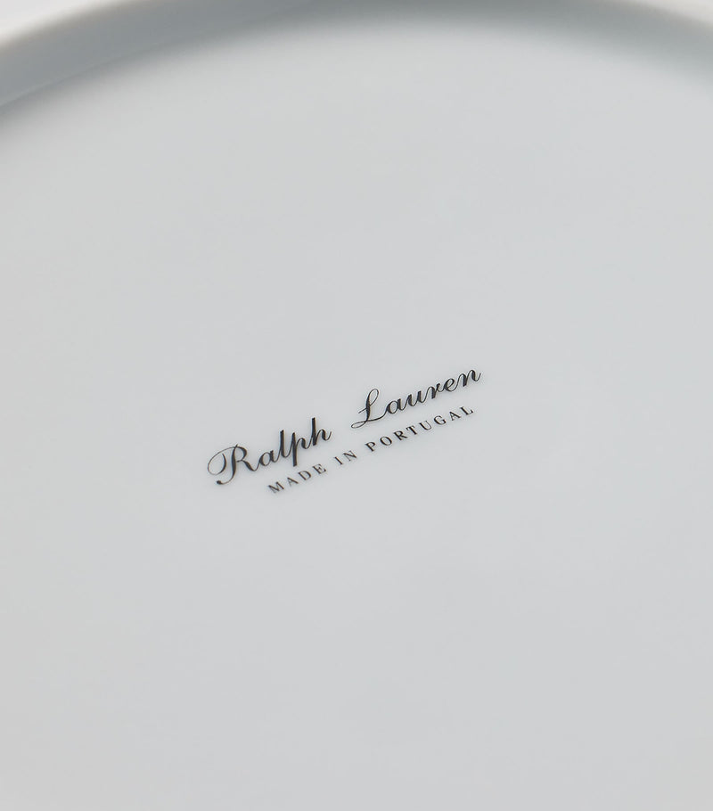 Ralph Lauren Astor salad plate with metallic decals, 21.5cm diameter, imported from the UK