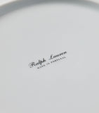 Ralph Lauren Astor salad plate with metallic decals, 21.5cm diameter, imported from the UK