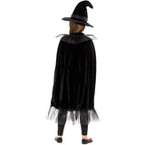 Smiffys Sparkly Witch Kit with cloak and hat, imported from the UK
