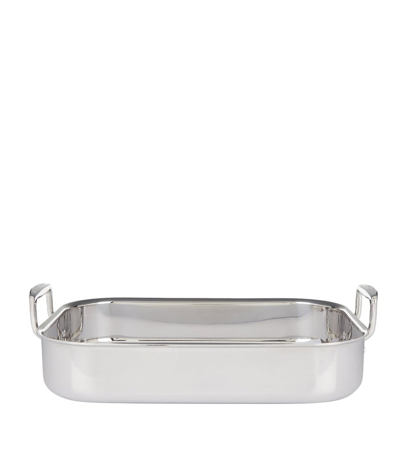 Le Creuset 3-ply stainless steel rectangular roaster, UK version