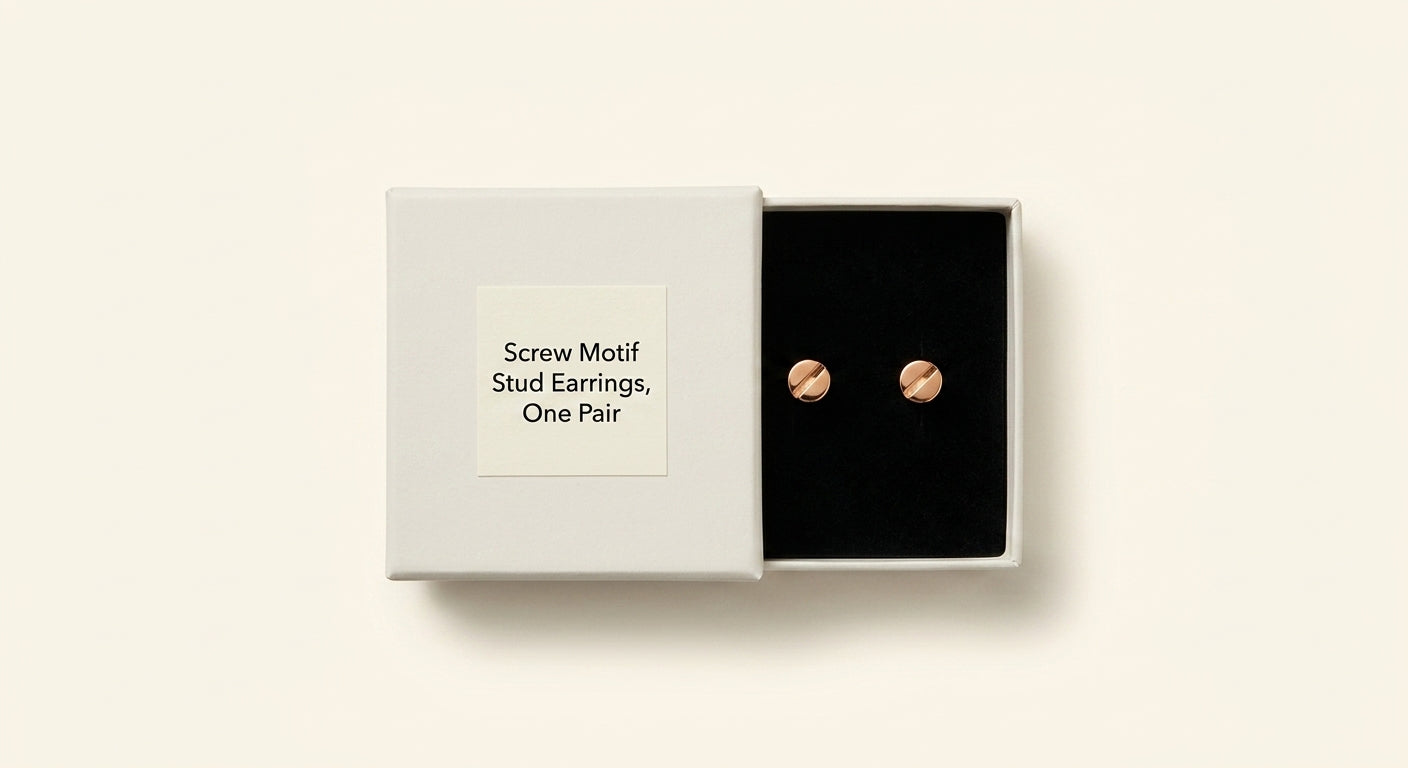 Cartier LOVE stud earrings in 18ct rose-gold (British brand)