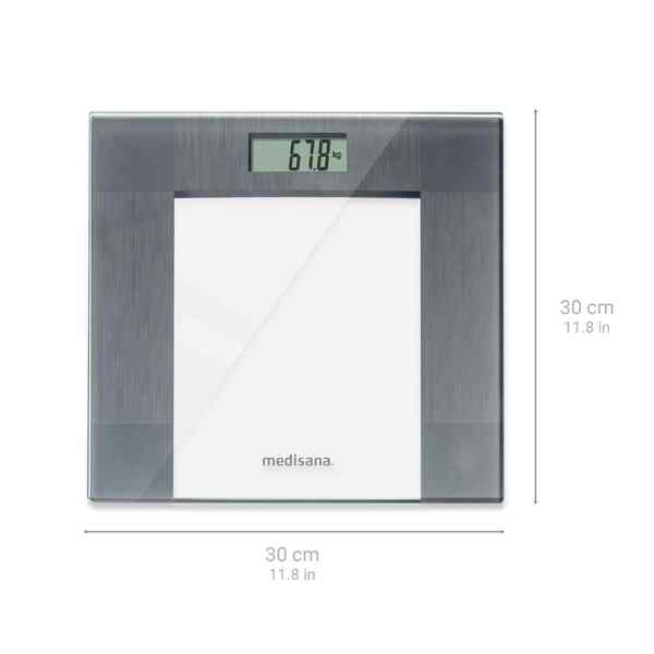 Medisana PS 400 glass personal scale (British brand)