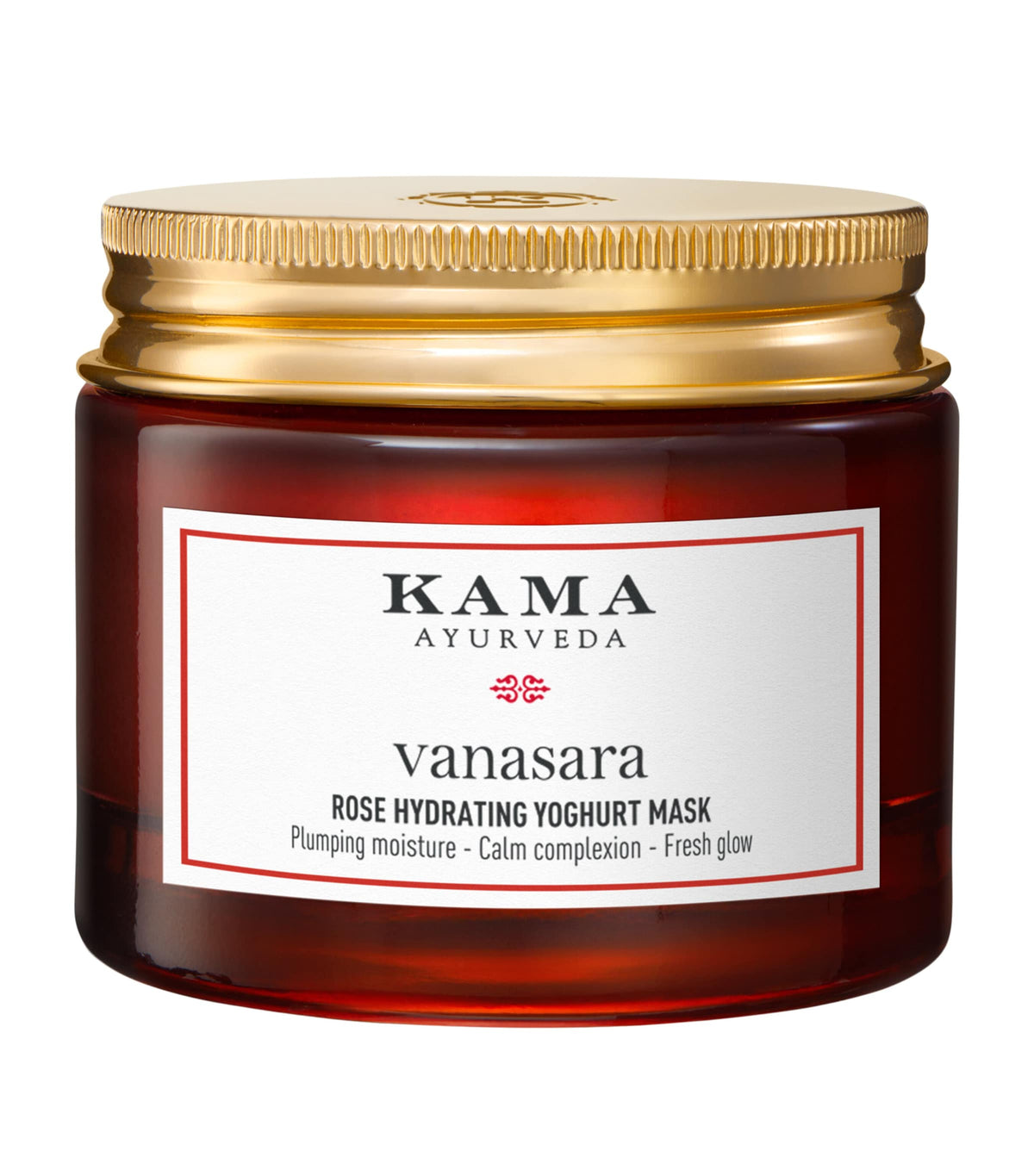 KAMA AYURVEDA Vanasara Rose Hydrating Yoghurt Mask 50ml, UK version
