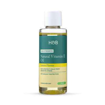 Holland & Barrett Holland & Barrett High Strength Vitamin E Oil Lemon Flavour 75ml- Buy online at McGrocer
