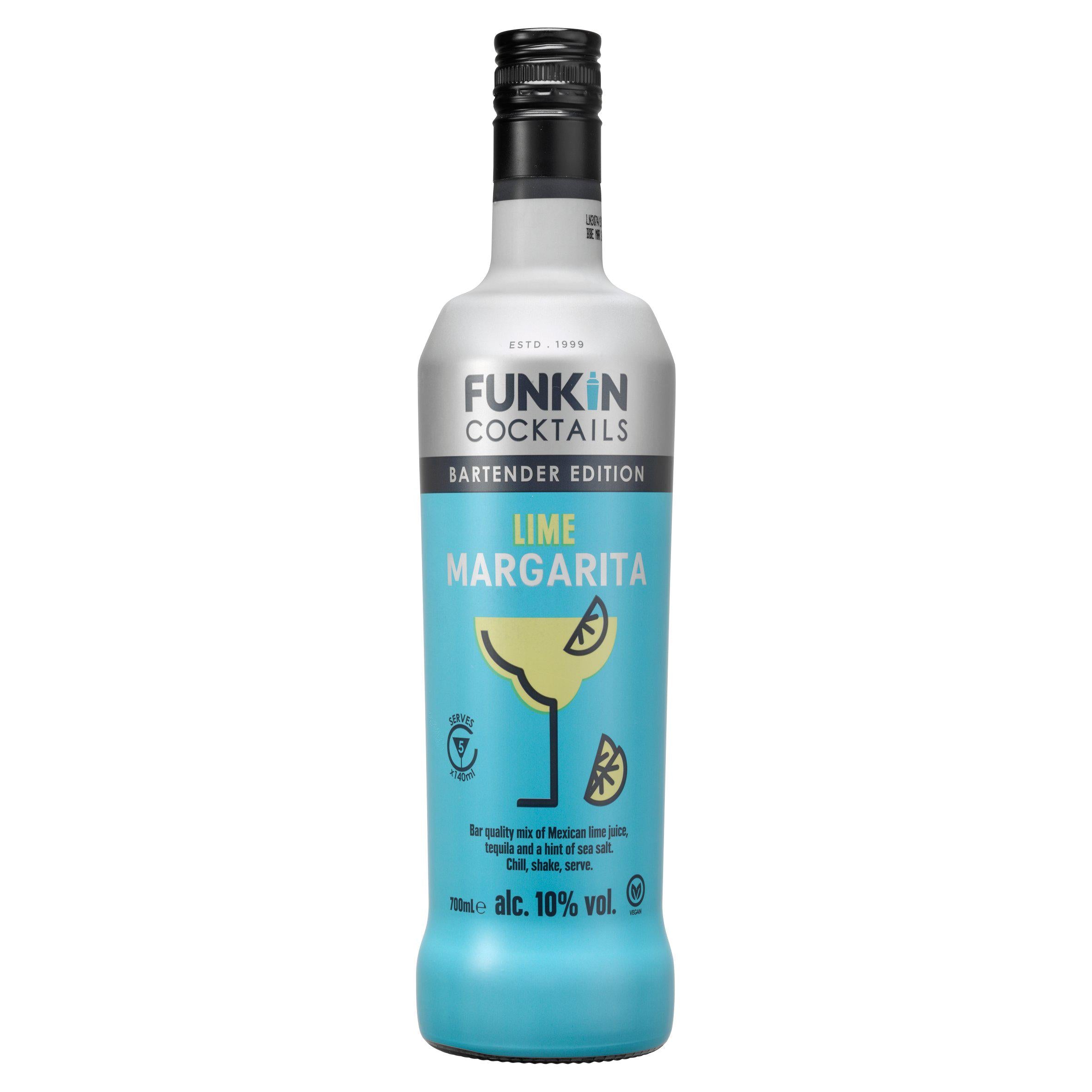 Funkin Cocktails Lime Margarita, Bartender Edition 700ml GOODS Sainsburys   