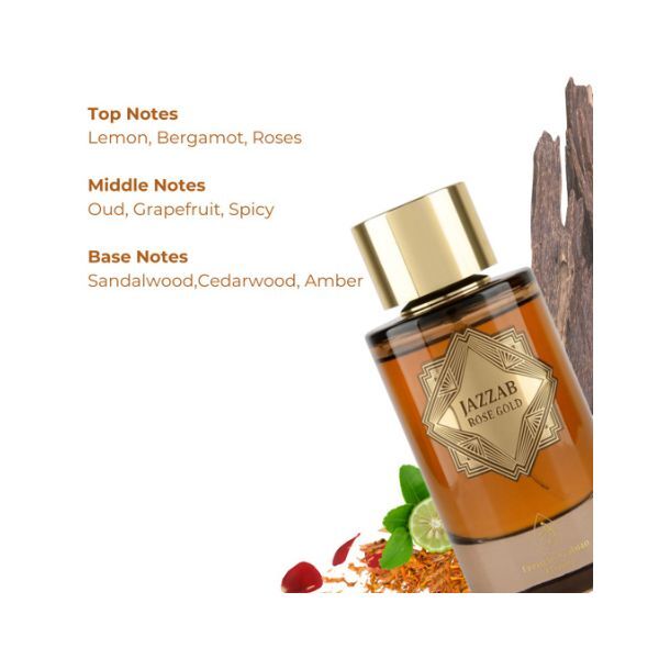 Jazzab Rose Gold eau de parfum 100ml, UK version