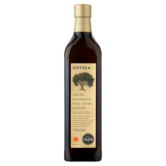 Odysea Greek Kalamata PDO Extra Virgin Olive Oil 750ml oils Sainsburys   
