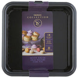 Habitat Black Loose Base Square Cake Tin 20cm bakeware Sainsburys   