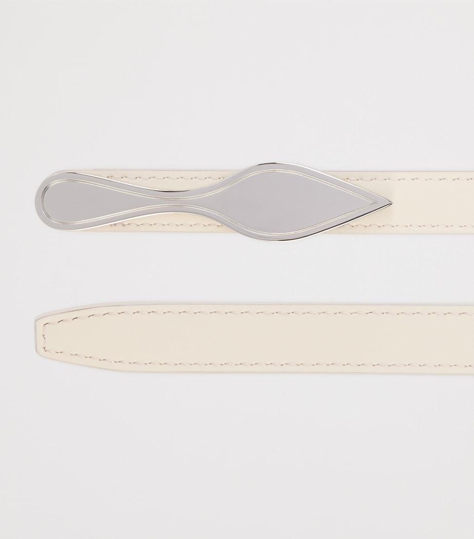 Christian Louboutin Bettina reversible leather belt, UK version