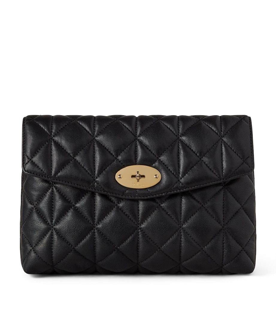 Mulberry Darley leather cosmetic pouch, imported from the UK