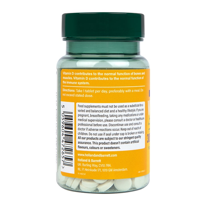 Holland & Barrett Vegan Vitamin D 3000 I.U. 75ug 90 Tablets