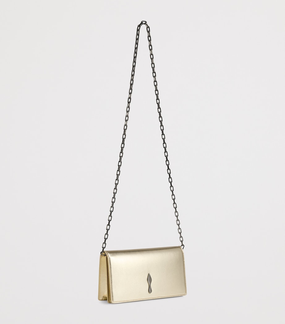 Christian Louboutin Bettina lambskin clutch bag - British product