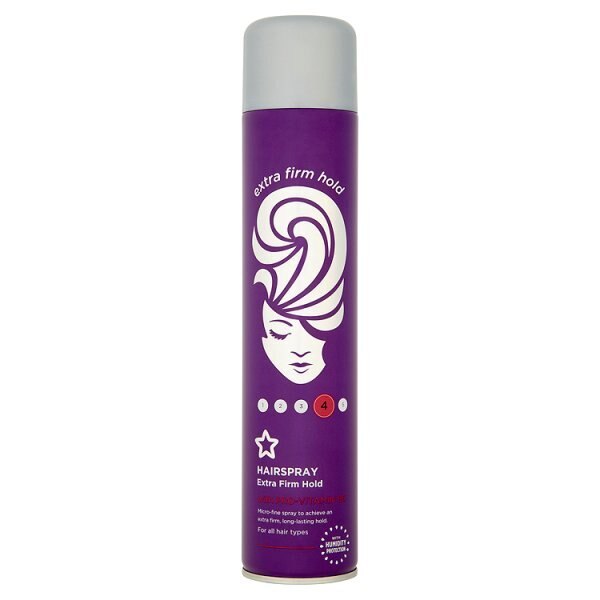 Superdrug Hairspray Extra Firm Hold 450ml GOODS Superdrug   