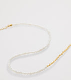 Monica Vinader gold vermeil baroque pearl necklace, UK version