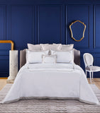 Yves Delorme Couture Haussmann Brume King Oxford pillowcase 50cm x 90cm (British brand)