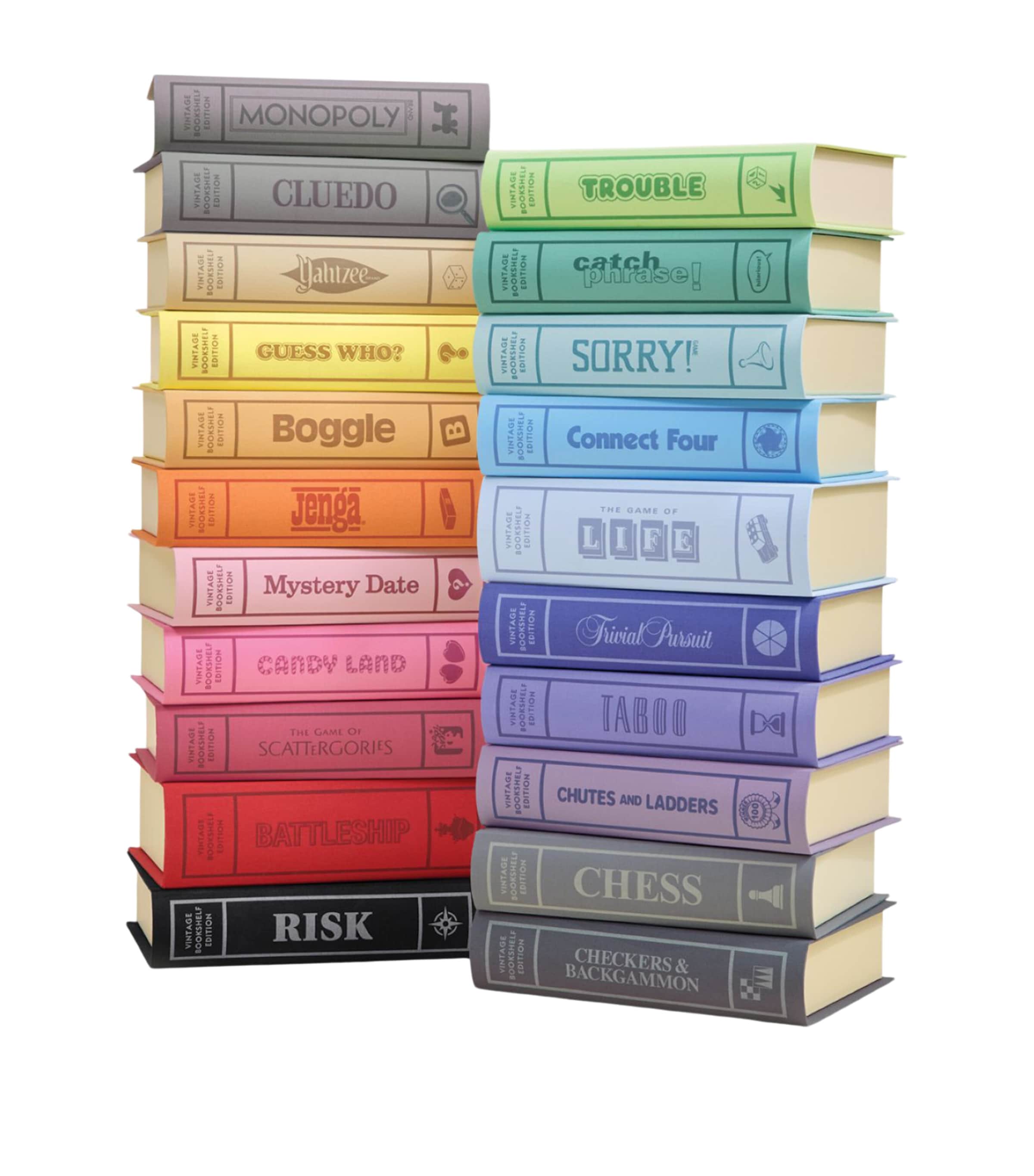 Vintage Bookshelves games bundle 21-piece (British brand)