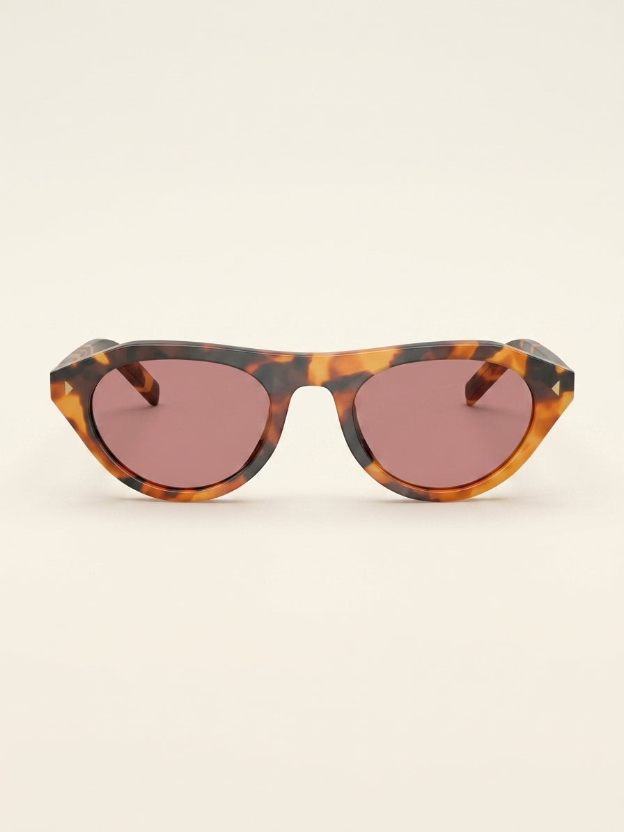 Prada irregular-frame acetate sunglasses 52mm, UK version