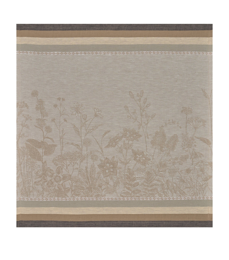 Le Jacquard Français linen napkin Instant Bucolique 58cm x 58cm, UK version