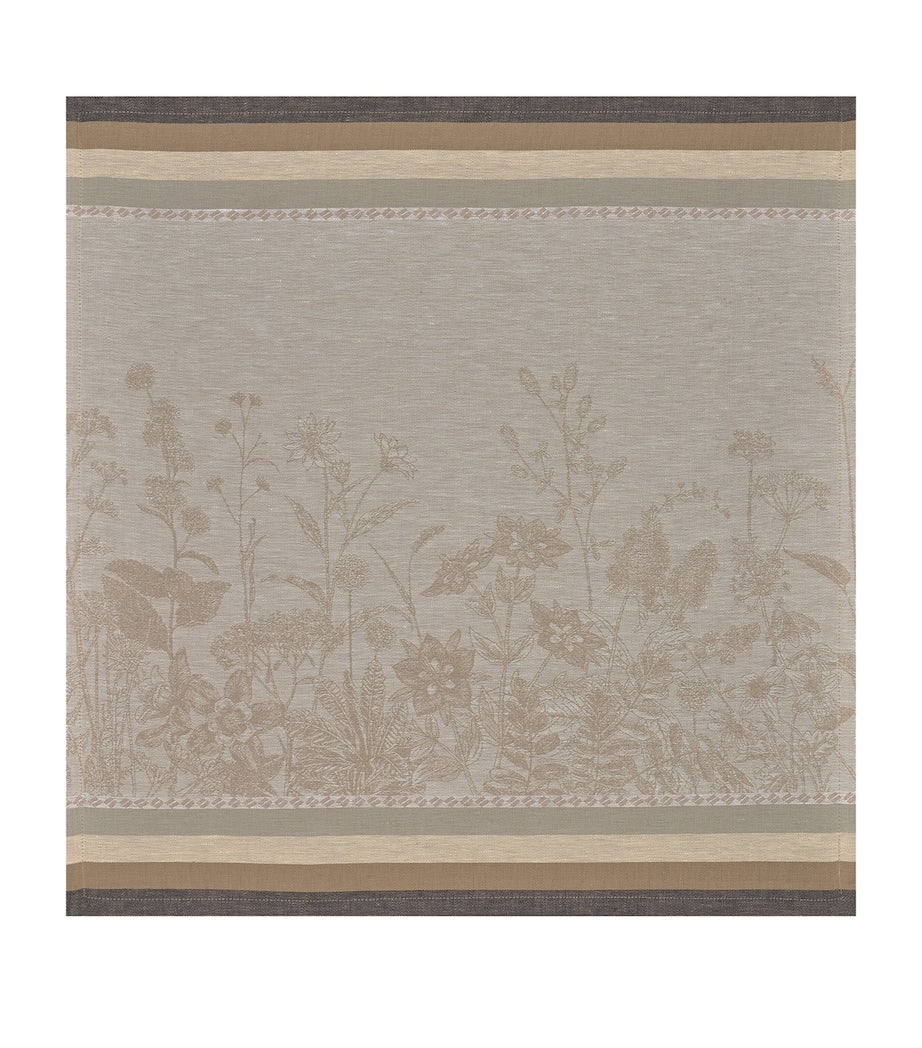 Le Jacquard Français linen napkin Instant Bucolique 58cm x 58cm, UK version