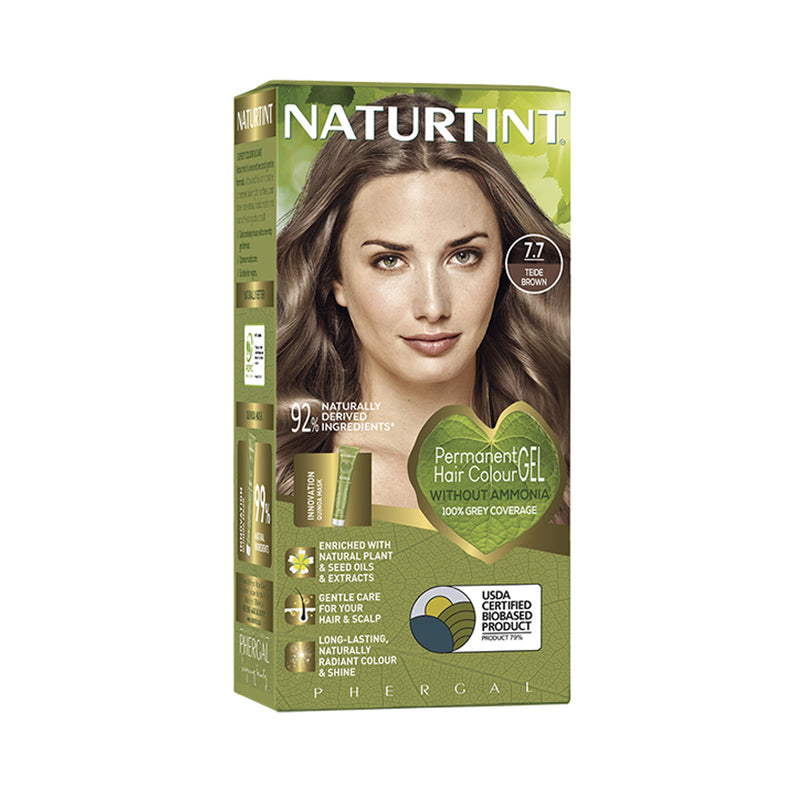 Naturtint permanent hair colour 7.7 Teide Brown - British product