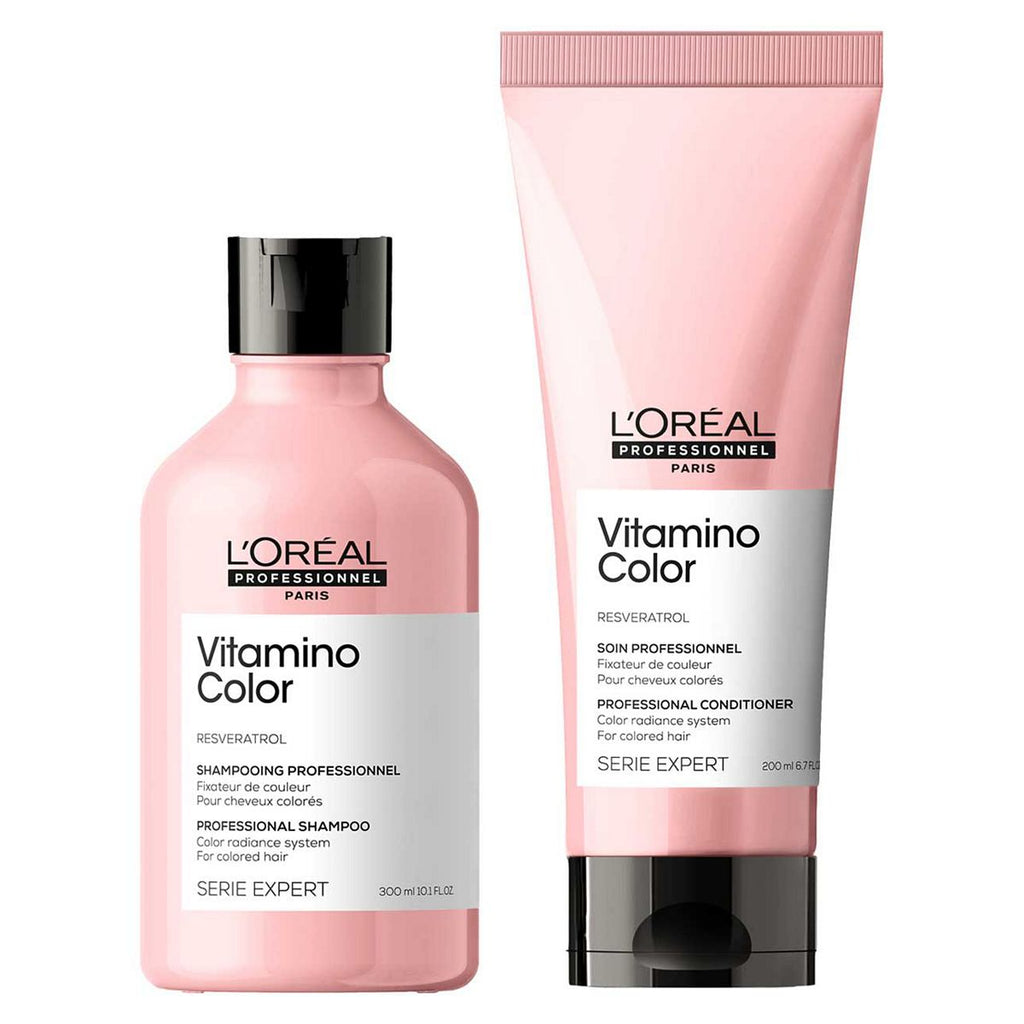 L'oréal Professionnel Serie Expert Vitamino Color Shampoo And Conditioner Duo For Coloured Hair