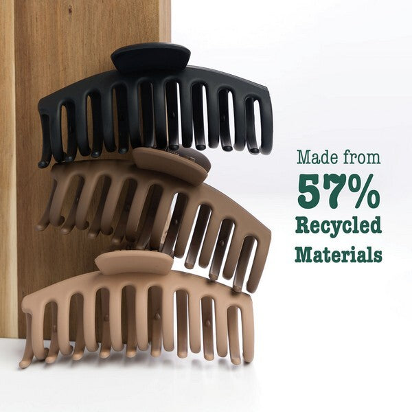 So Eco Essential Claw Clips 3 Pack (British brand)