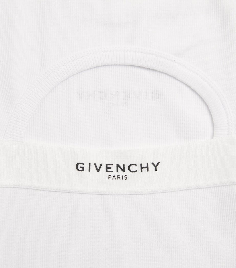 Givenchy Kids stretch-cotton logo short-sleeve dress 4-12+ years, UK version