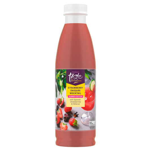Sainsbury's Strawberry Daiquiri Mocktail Summer Edition, Taste the Difference 750ml GOODS Sainsburys   