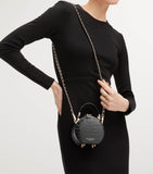 Aspinal of London micro hat box bag, UK version