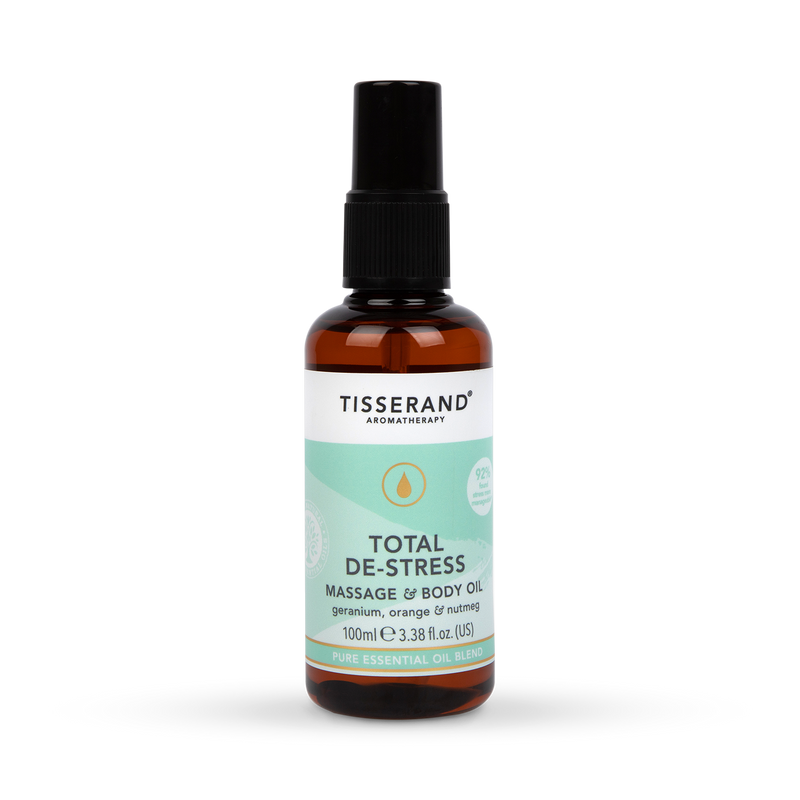 Tisserand Total De-Stress Massage & Body Oil 100ml - 998835