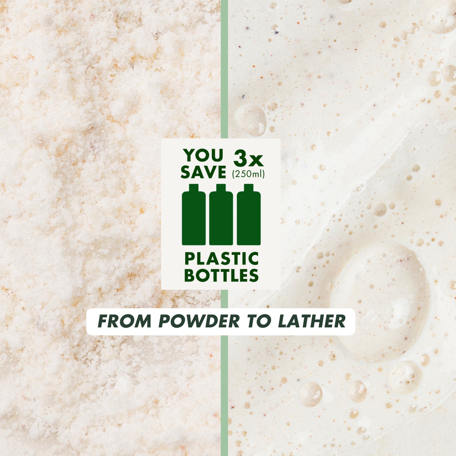 Caffeine and Rosemary Shampoo Powder 55g (British brand)