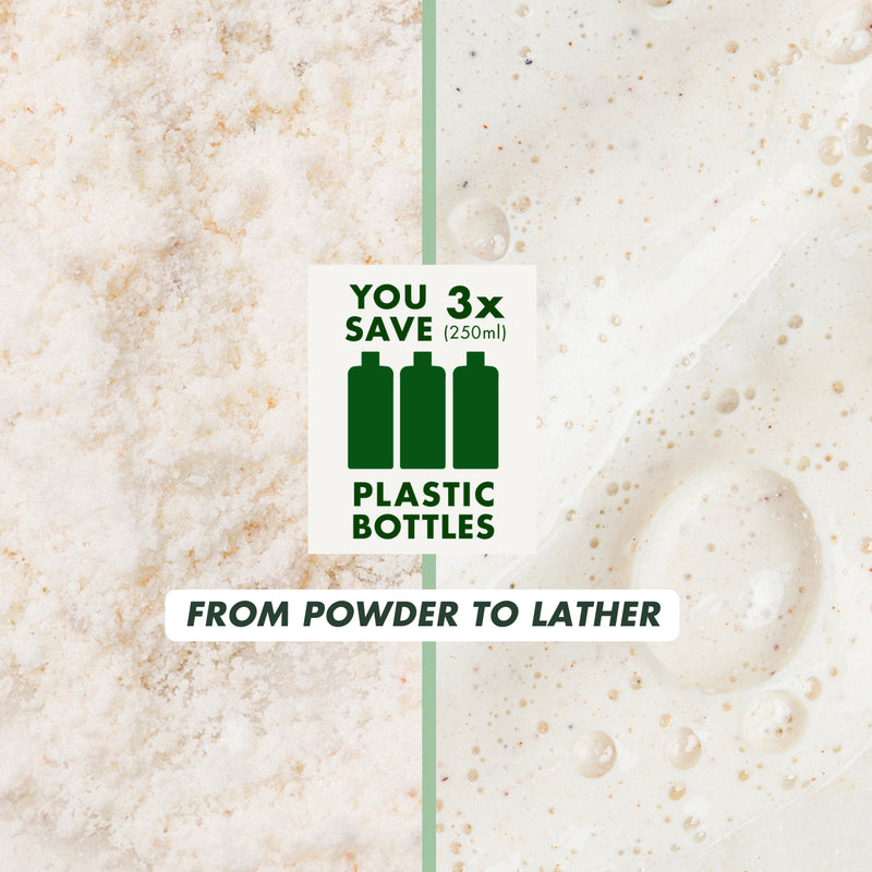 Caffeine and Rosemary Shampoo Powder 55g (British brand)