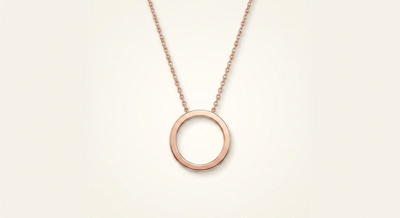 Cartier LOVE rose-gold necklace 420mm, imported from the UK