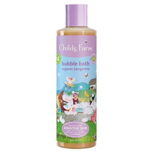 Childs Farm Bubble Bath Organic Tangerine 250ml Bath Boots   