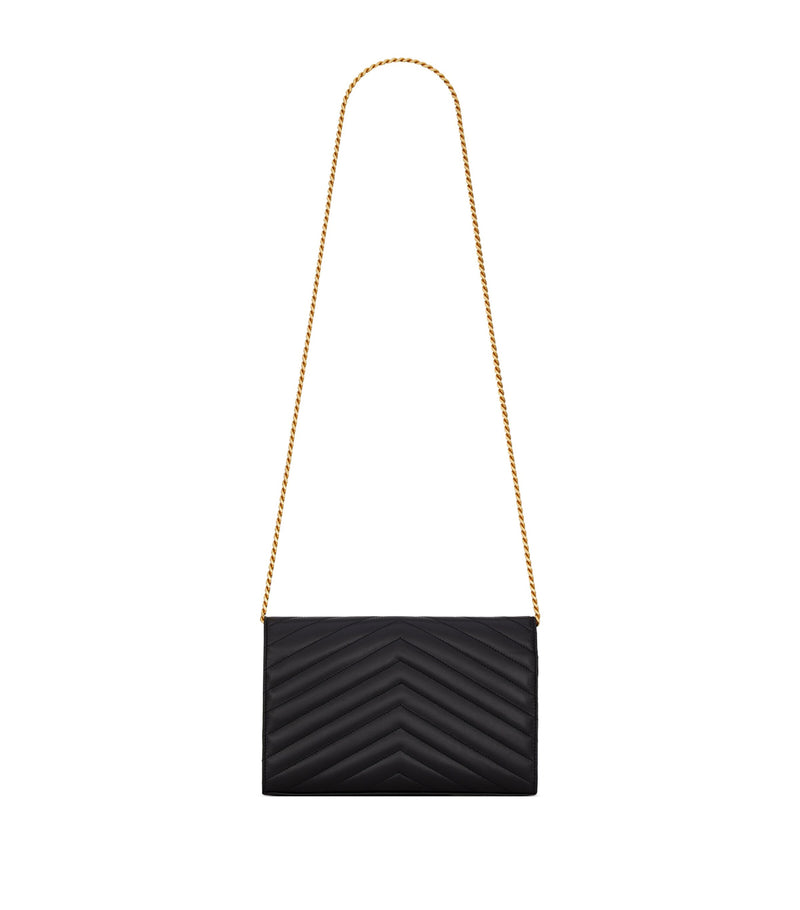 Saint Laurent Envelope wallet bag with YSL monogram - British product