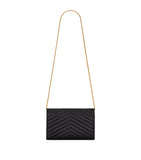 Saint Laurent Envelope wallet bag with YSL monogram - British product