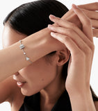 Piaget rose bracelet white gold diamonds (British brand)