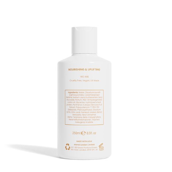 Bouteille de shampooing Atenai London Oasis 250ml - Produit britannique