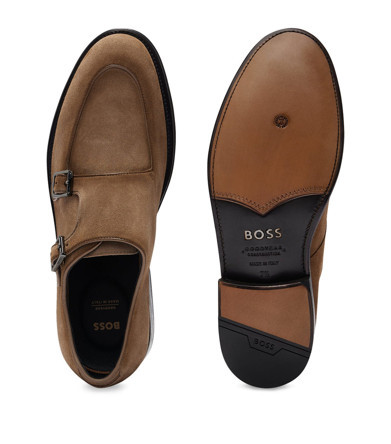 BOSS suede monk shoes - British product