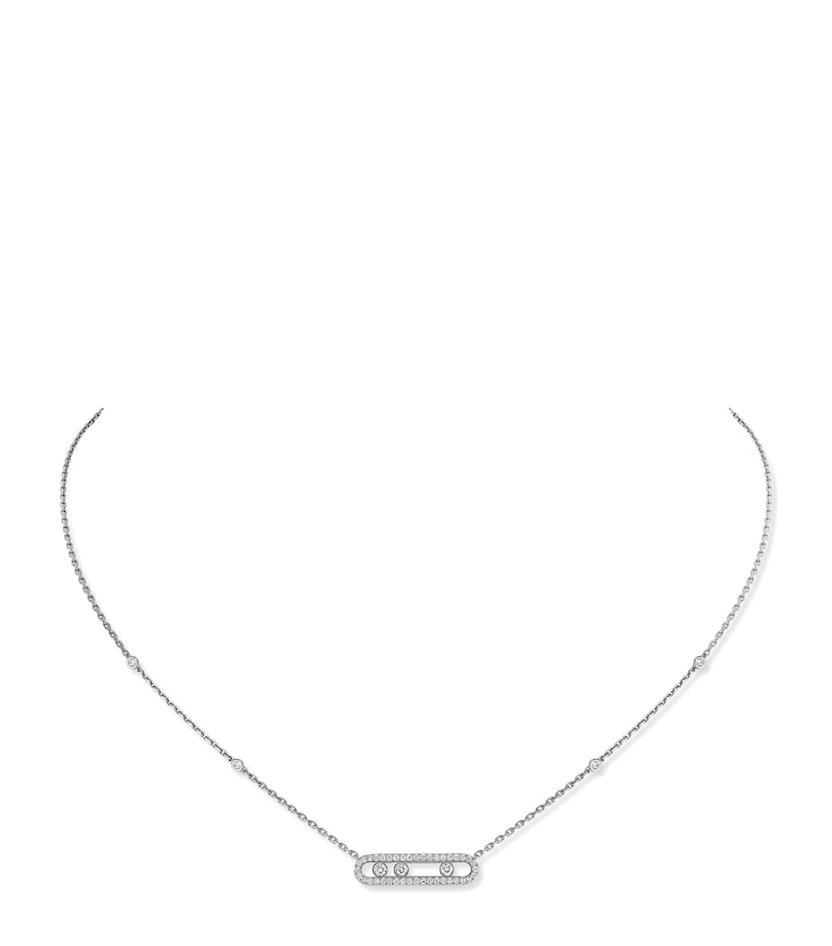 Messika Move Classique diamond pendant necklace, 0.33 carat, UK version