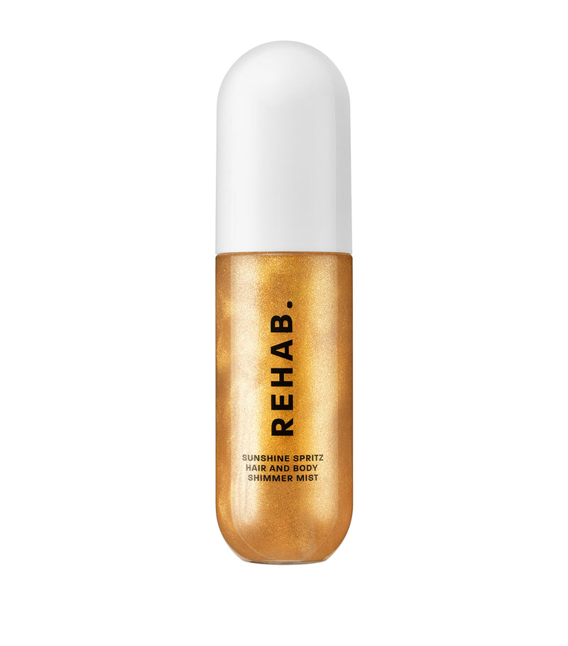 REHAB. Sunshine Spritz hair and body shimmer mist 90ml, imported from the UK
