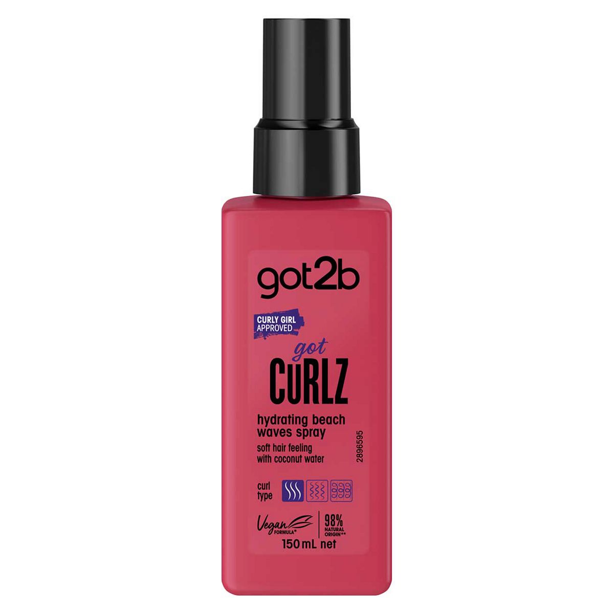 got2b Beach Waves Hydrating Hair Spray gotcurlz 150ml GOODS Boots   