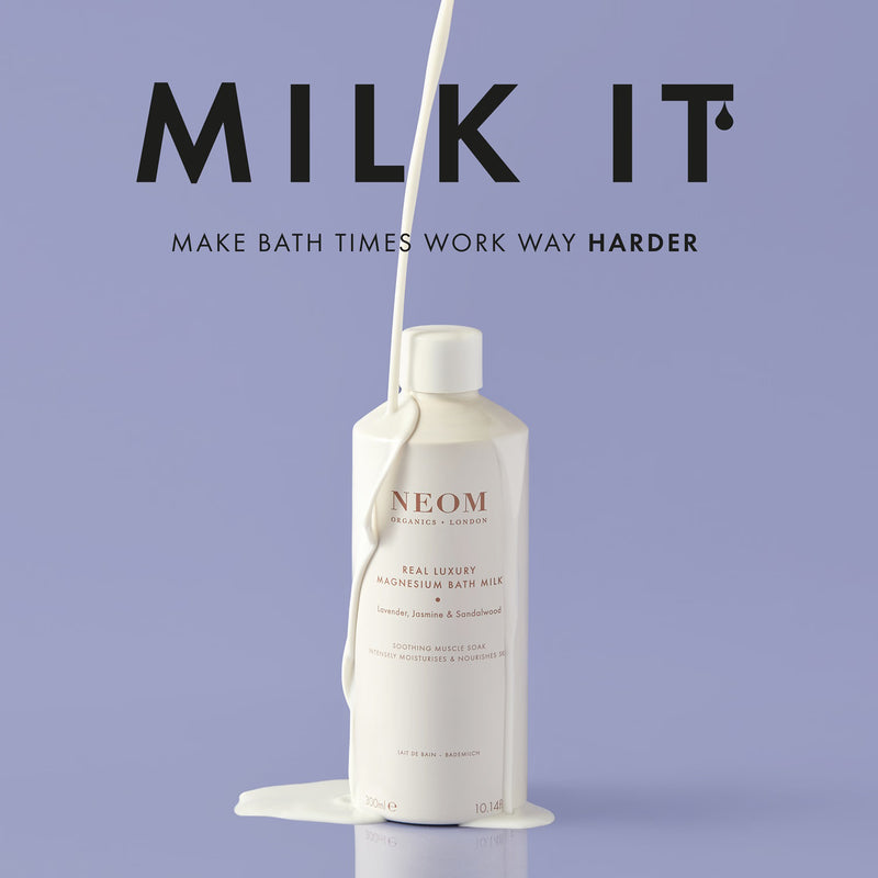 NEOM Real Luxury magnesium bath milk 300ml, imported from the UK