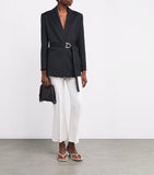 Maje pleated belted blazer, imported from the UK