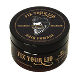 Fix Your Lid water-based pomade medium hold high shine 106g, imported from the UK