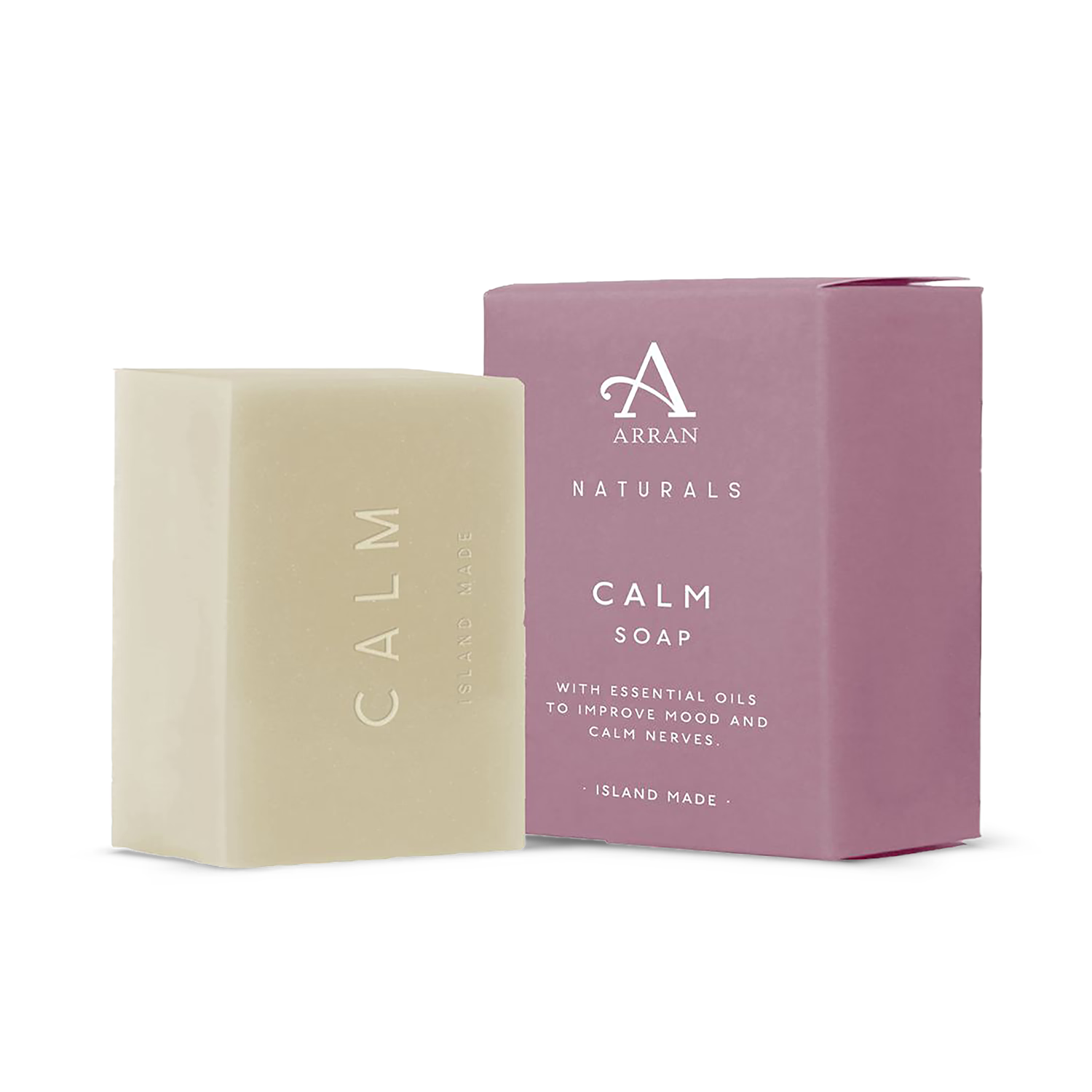 ARRAN Naturals lavender chamomile soap bar 150g (British brand)