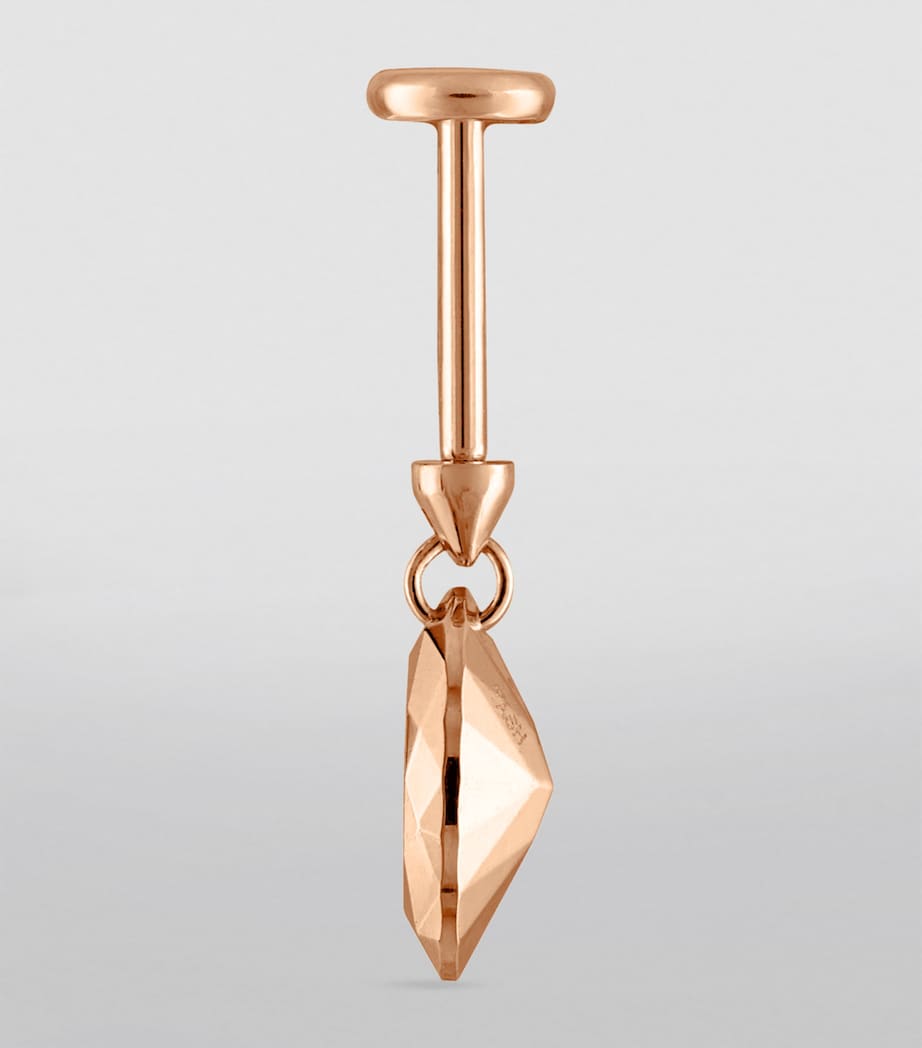 Maria Tash faceted marquise earring 7.5mm (British brand)