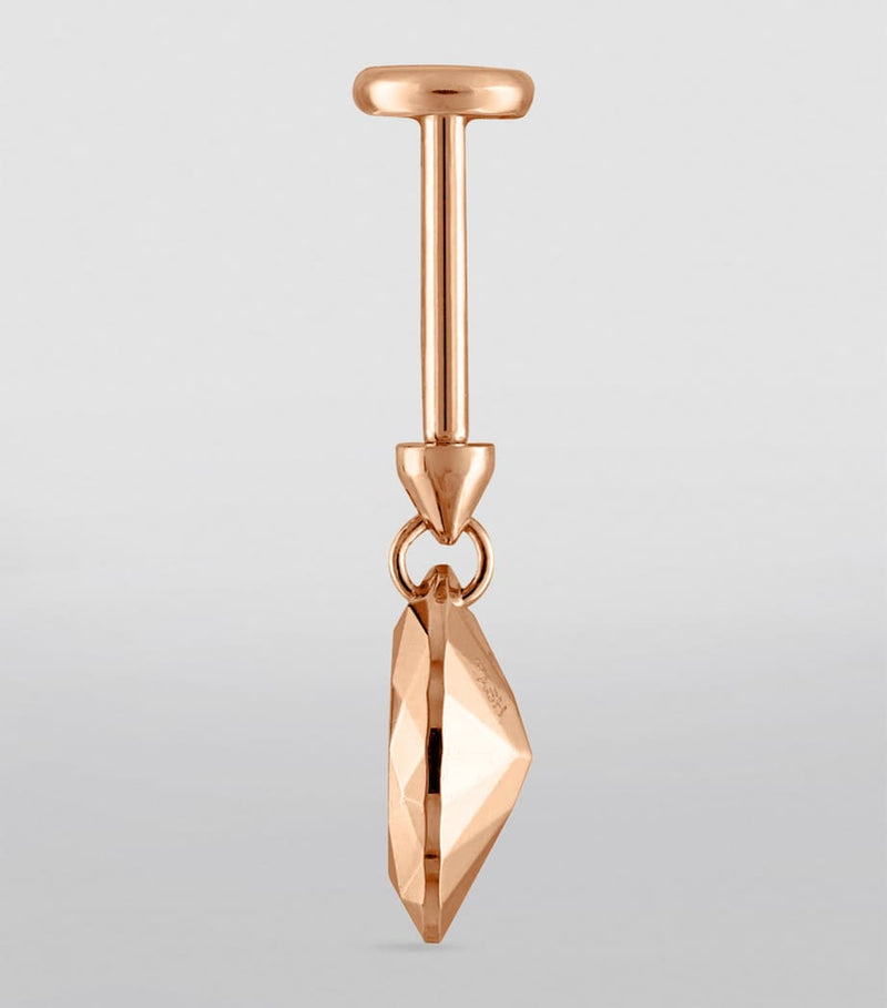 Maria Tash faceted marquise earring 7.5mm (British brand)